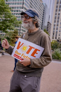 Eric Hammel was visiting Love Park when NETWORK stopped. It was his first time learning of NETWORK